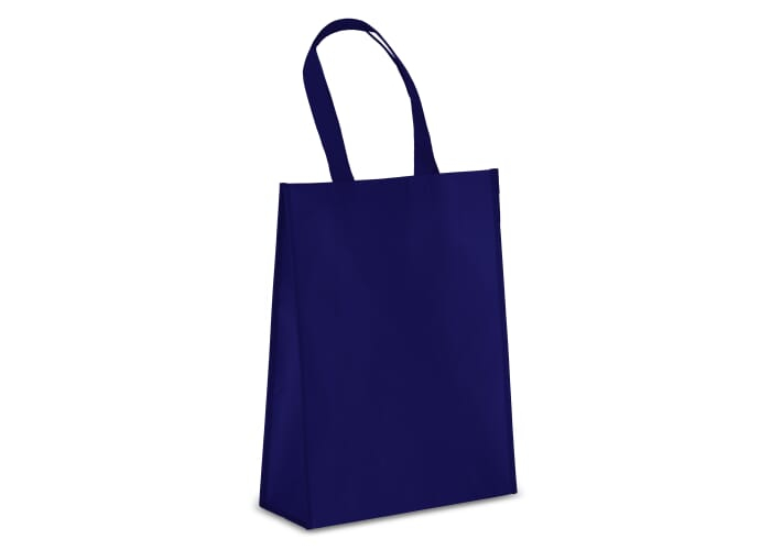 Sac cabas rPET laminé non tissé 105g à personnaliser Bleu foncé